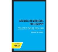 Studies in Medieval Philosophy Science and Logic by Ernest A. Moody Paperback Book Ernest A. Moody (Auteur)