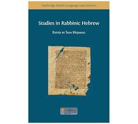 Studies In Rabbinic Hebrew