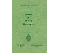 Studies In Recent Philosophy