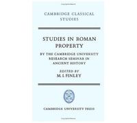 Studies In Roman Property