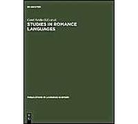 Studies In Romance Languages