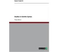 Studies in Semitic Syntax Engberth, Dagmar (Auteur)