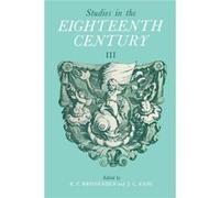 Studies in the Eighteenth Century III Studies in the Eighteenth Century III (Auteur)