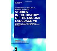 Studies In The History Of The English Language Vii
