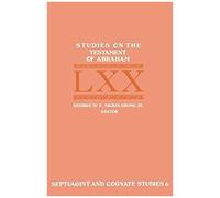 Studies On The Testament Of Abraham