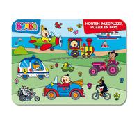 Studio 100 Bumba Wooden Insense Puzzle Vehicles