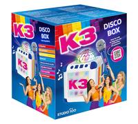 Studio 100 K3 Disco Box Karaoké Bluetooth avec microphone et spectacle de lumière