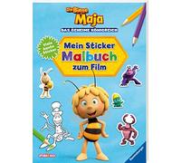Studio 100 Media GmbH Die Biene Maja: Mein Sticker-Malbuch zum Film (Poche)