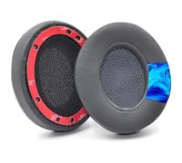 Studio 3 Coussinets d'oreille de rechange en gel rafraîchissant compatibles avec les casques Beats Studio 2.0 et Studio 3.0 filaires et sans fil, Studio 2 en mousse à mémoire de forme - Gris ombré