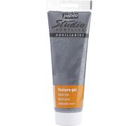 Studio Acrylics 250 Ml Gel De Texture Sable Noir - Gel Peinture Acrylique Sable - Pâte De Texture Sable Noir - Gel Peinture Acrylique Sable Noir - 250 Ml