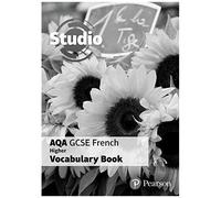 Studio Aqa Gcse French Higher Vocab Book (Pack Of 8)