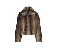 STUDIO AR Veste aspect fourrure LUCY marron | 38