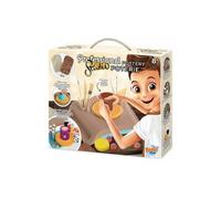 Studio Atelier poterie pro enfant 8 ans et plus - Tour de potier electrique + argile + accessoires - Jouet creatif et carte Tigre