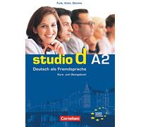 Studio d: Kurs- und Arbeitsbuch A2 mit CD
