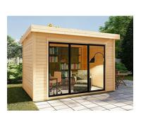 Studio de jardin en bois 10,7 m² - Epaisseur 28 mm - CANOPIA