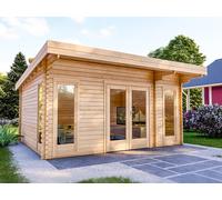 Studio de jardin en bois 24,4 m² - Epaisseur 40 mm - ARBORIA