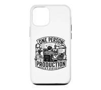 Studio De Production Une Personne pour Créateurs Vidéo IA Coque pour iPhone 12/12 Pro