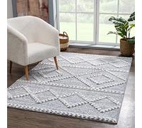 STUDIO DECO Tapis de Salon Bohème Tapis Poils Longs Relief Aspect 3D Tapis Maison de Campagne Boho Toucher Doux - Modele: Adam, Dimension: 140x200cm
