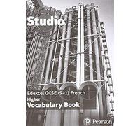 Studio Edexcel Gcse French Higher Vocab Book (Pack Of 8)