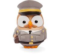 Studio Egan ml18fa/2gf Figurine Finance, modèle Goofi hiboux, céramique, Mutlicolore, 8 x 8 x 10 cm