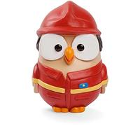 Studio Egan ml18fa/2vf Figurine du Pompier, modèle Goofi hiboux, céramique, Mutlicolore, 8 x 8 x 10 cm