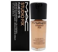 MAC Cosmetics Studio Fix Fluid SPF 15 24HR Matte Foundation + Oil Control fond de teint matifiant SPF 15 teinte NC27 30 ml