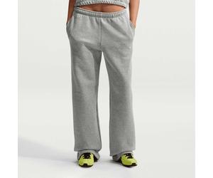 Studio Fleece Mid-Waist Open-Hem Pant gris M
