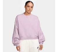 Studio Fleece Oversized Cropped Crew rose M