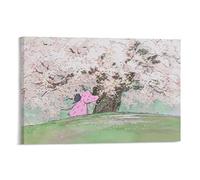 Studio Ghibli Anime The Tale of The Princess Kaguya Poster d'art sur toile Décoration murale Cadeau Décoration moderne Poster encadré/sans cadre 30 x 45 cm