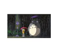 Studio Ghibli - Bus Stop - Tableau En Bois 37.5x20.5cm