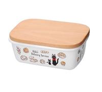Skater ENBT5-A Enameled Butter Case, Wooden Lid, 16.9 FL oz (500 ML), Kiki's Delivery Service