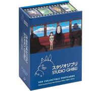 Coffret 100 cartes postales Ghibli