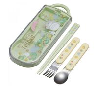 Studio Ghibli -Mon Voison Totoro -Set Baguettes Cuillère Et Fourchett