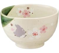 Studio Ghibli - My Neighbor Totoro - Sakura/Cherry Blossom, Skater Traditional Japanese Porcelain Dish Series - Petit bol à riz