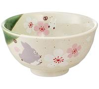 Studio Ghibli via Bluefin Porcelaine Mon voisin Totoro Série de plats traditionnels japonais - Bol [Sakura/fleur de cerisier] - Produit officiel