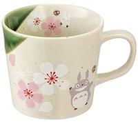 Studio Ghibli Via Bluefin Porcelaine Mon voisin Totoro Série de plats traditionnels japonais - Mug [Sakura/fleur de cerisier] - Produit officiel