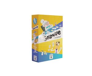 STUDIO H - DR GRIBOUILLE - Le Jeu de Communication coopératif - Veux-tu être Le médecin ou Un pharmacien? Un Jeu délirant - De 2 à 5 Joueurs - A partir de 10 Ans