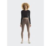 Studio Knit Long-T Crop Black Pebble | Black XL