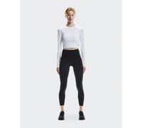 Studio Long-T Crop White White XXL