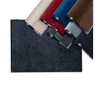 Studio M - Paillasson pour entrée Interieur 90x150 cm - Tapis Grand Taille - Absorbant - Antidérapant - Lavable - Anti Poussiere - pour Tous Sols - sous Porte - Résistant aux UV - Noir