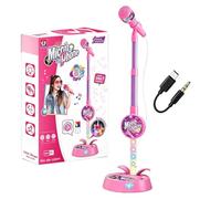 Studio Mic-ro Karaoke Enfant Mic-ro sur Pied avec Support 110cm | Microphone Pour Tout-Petits, Machine De Karaoké Pour Enfant, Mic-ro Sur Pied Microphone Karaoké Pour Enfant