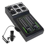 Studio Monitor Controller, Passive Professional Volume Controller & 1 Input 2 Output Audio Switch, 70mm Fader for Precise Sound Control in Studio Recording and Home Audio Systems