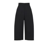 Studio Nicholson - Chalco Wide Crop Pant - Femme - Pantalons - Noir - Taille: 34 FR