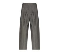 Studio Nicholson - Lira Wool Pantalons - Femme - Pantalons - Gris - Taille: 36 FR