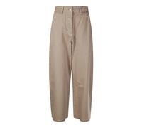 Studio Nicholson - Pantalon Large en Denim Crop - Femme - Pantalons - Brun - Taille: 32 FR