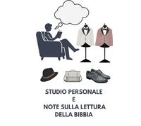 STUDIO PERSONALE E NOTE SULLA LETTURA DELLA BIBBIA