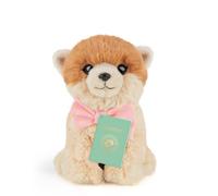 Studio Pets® Peluche Chien PomPom Pomerian 16 cm - Peluche Douce Chiot avec Nœud - Emballage Cadeau - Cadeau pour Enfants