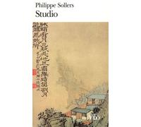 Studio - Philippe Sollers - Gallimard - Poche - Roman