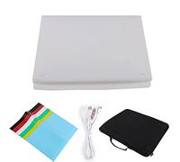 Studio Photo Portable LED Softbox avec 6 Panneaux de Fond Couleur