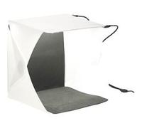 Somikon Studio photo professionnel 23 x 23 cm à éclairage 2 LED COB 20 W, 400 lm